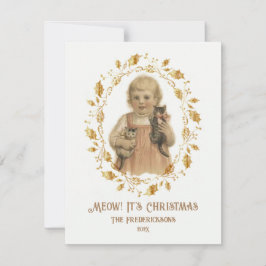 Weihnachten - Vintage Weihnachtskarte