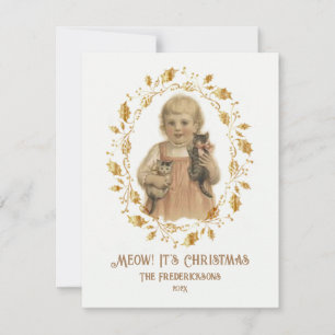 Weihnachten - Vintage Weihnachtskarte