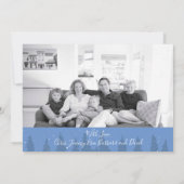 Weihnachten Vintagen Polizeiwagen Tree Monogram Fo (Rückseite)