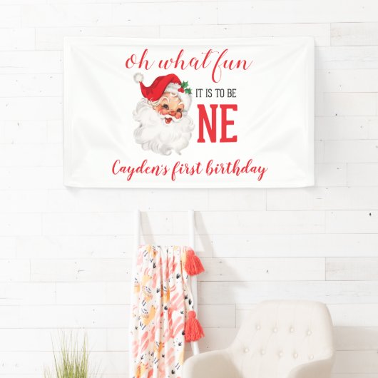 Weihnachten Vintager Weihnachtsfeiertag Banner (Insitu)