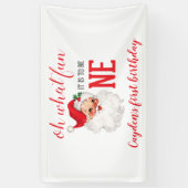 Weihnachten Vintager Weihnachtsfeiertag Banner (Vertikal)