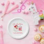 Weihnachten Vintager Weihnachtsfeiertag Pappteller (Party)