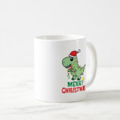 Weihnachten Vintager Weihnachtsmann-Claus Aquarell Kaffeetasse (VorderseiteRechts)