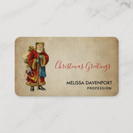 Weihnachten Visitenkarte