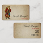 Weihnachten Visitenkarte (Vorne/Hinten)