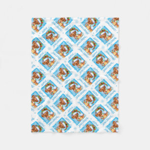 Weihnachten Vizsla Fleecedecke