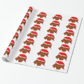 Weihnachten Vizsla Geschenkpapier (Ungerollt)