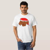 Weihnachten Vizsla T-Shirt (Vorne ganz)