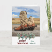 Weihnachten vom Colorado Western Boot (Vorderseite)