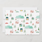 Weihnachten vom New House Mountain Village Moving Ankündigung (Rückseite)