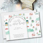 Weihnachten vom New House Mountain Village Moving Ankündigung