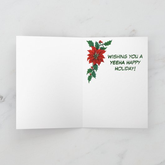 Weihnachten vom Oklahoma-Western-Stiefel (Innenseite)