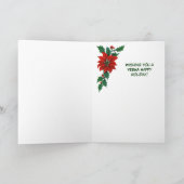 Weihnachten von Alberta Western Boot Holiday Card (Innenseite)