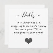 Weihnachten von aufgeblähtem Papa zu sein (Vorne/Hinten)