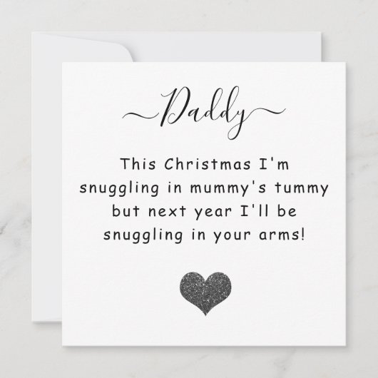 Weihnachten von aufgeblähtem Papa zu sein (Vorderseite)