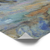 Weihnachten von Eugène Henri Paul Gauguin Poster (Ecke)