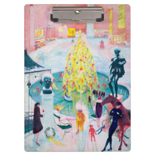Weihnachten von Florine Stettheimer Klemmbrett