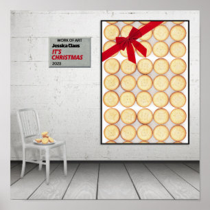 "Weihnachten" von Jessica Claus Poster