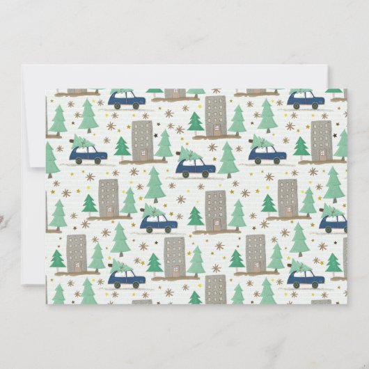 Weihnachten von Neuhaus Auto und Apartment Umzug Ankündigung (Rückseite)