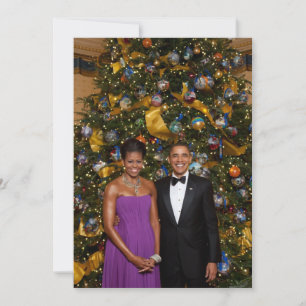 Weihnachten von Präsident Barack Obama und Michell
