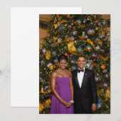 Weihnachten von Präsident Barack Obama und Michell (Vorne/Hinten)