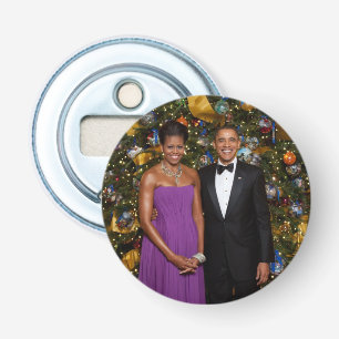 Weihnachten von Präsident Barack Obama und Michell Flaschenöffner