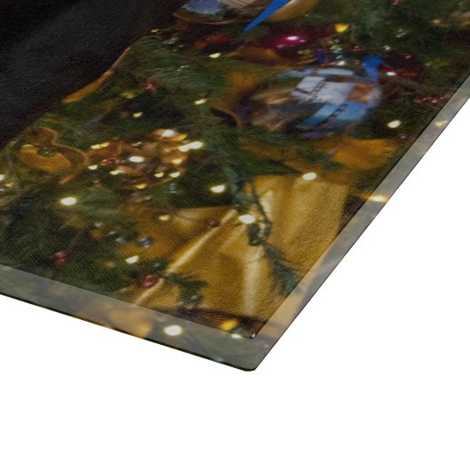 Weihnachten von Präsident Barack Obama und Michell Schneidebrett (Ecke)