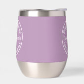 Weihnachten von Santa Personalisiert Lila Lilac (Links)