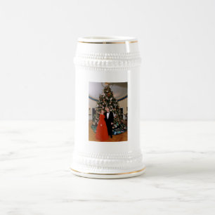 Weihnachten von US-Präsident Bill Clinton & Hillar Bierglas