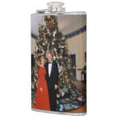 Weihnachten von US-Präsident Bill Clinton & Hillar Flachmann (Links)