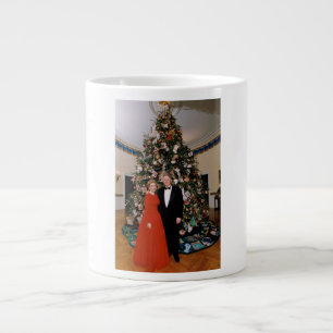 Weihnachten von US-Präsident Bill Clinton & Hillar Jumbo-Tasse