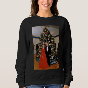 Weihnachten von US-Präsident Bill Clinton & Hillar Sweatshirt
