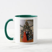 Weihnachten von US-Präsident Bill Clinton & Hillar Tasse (Links)