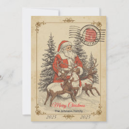 Weihnachten von Vintage Hand Gezeichnet Pauschalre