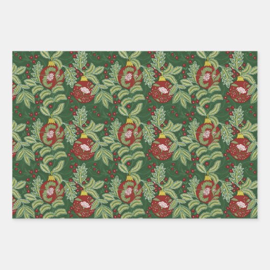 Weihnachten von William Moris Geschenkpapier Set (Vorderseite 3)