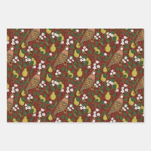 Weihnachten von William Morris Geschenkpapier Set (Vorderseite)