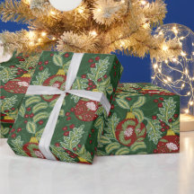 Weihnachten von William Morris Wrapping Paper