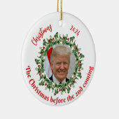 Weihnachten vor dem 2. keramik ornament (Rechts)