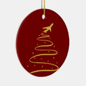 Weihnachten Vorbereitung für den Start Ornament (Rechts)