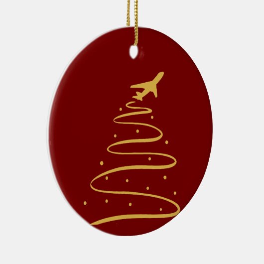 Weihnachten Vorbereitung für den Start Ornament (Rechts)