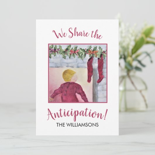 Weihnachten vorwegnehmen (Stehend Vorderseite)