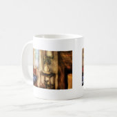 Weihnachten - Vorweihnachtsmorgen Kaffeetasse (Vorderseite Links)