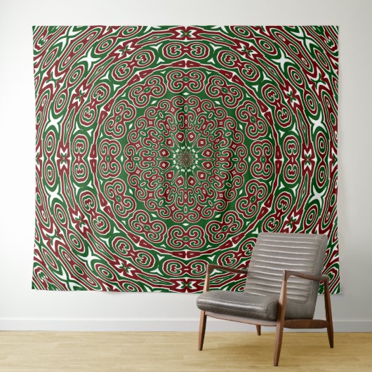 Weihnachten Wandteppich (Beispiel (Horizontal))