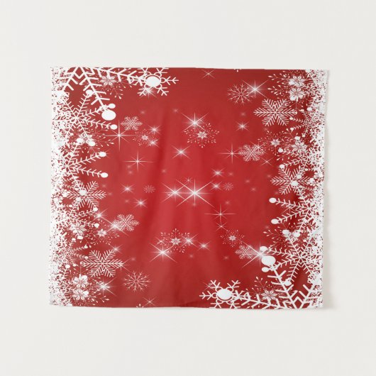 Weihnachten Wandteppich (Vorderseite (Horizontal))