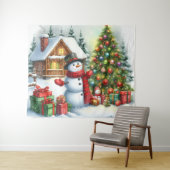 Weihnachten Wandteppich (Beispiel (Horizontal))