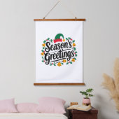 Weihnachten Wandteppich Mit Holzrahmen (Schlafzimmer)