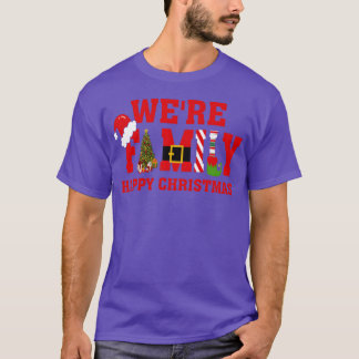 Weihnachten war die Familie glückliche Weihnachtsb T-Shirt