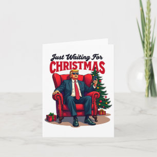 Weihnachten Wartete Trump zu Weihnachten Karte