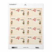 Weihnachten Was Ihr Elf-Spiel-Label (Vorne)