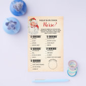 Weihnachten Was in Ihrer Weihnachtskarte ist Flyer (Einzeln)